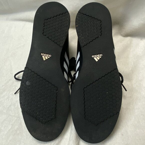 Adidas Power Perfect 3 Black Gold Weightlifting Men’s Size 13.5 - Picture 7 of 8